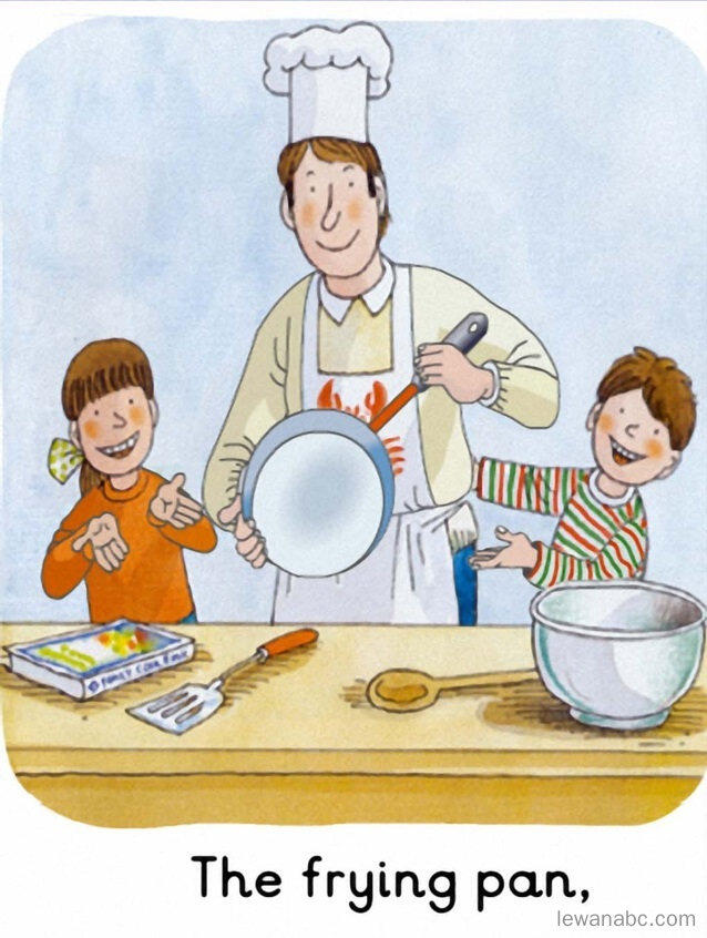 The Pancake绘本故事第3页