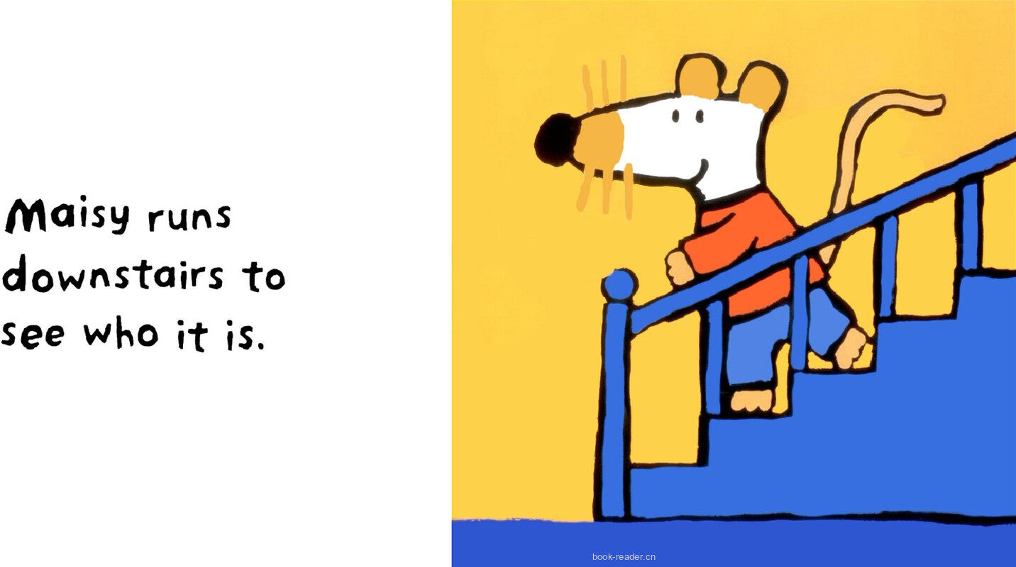 Maisy Takes a Bath绘本故事第5页