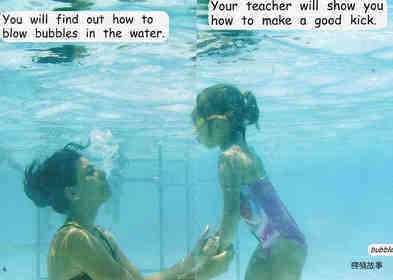 learning to swim绘本故事第5页