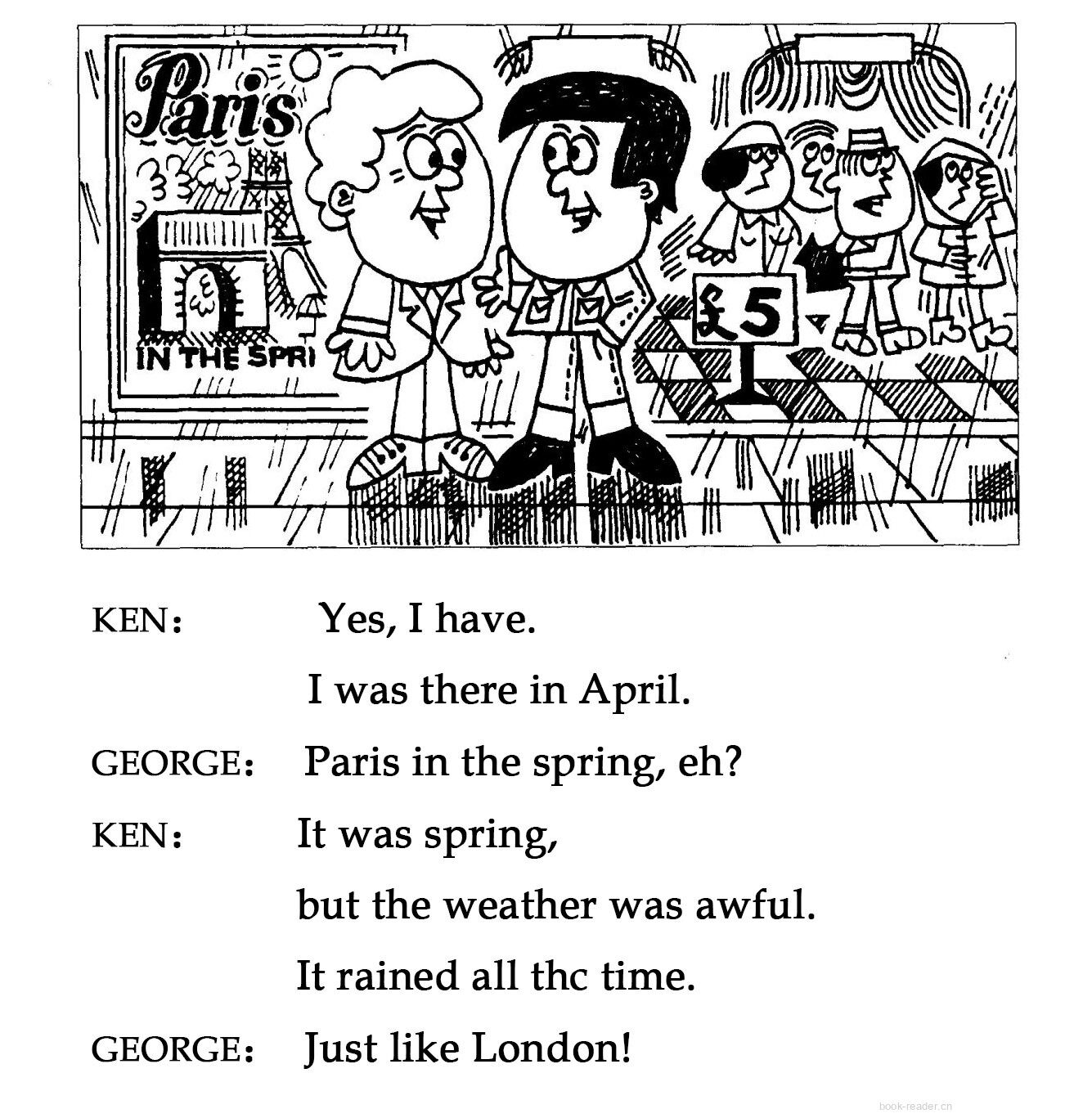 1-085 Paris in the Spring.绘本故事第4页