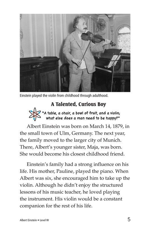 Albert Einstein绘本故事第4页