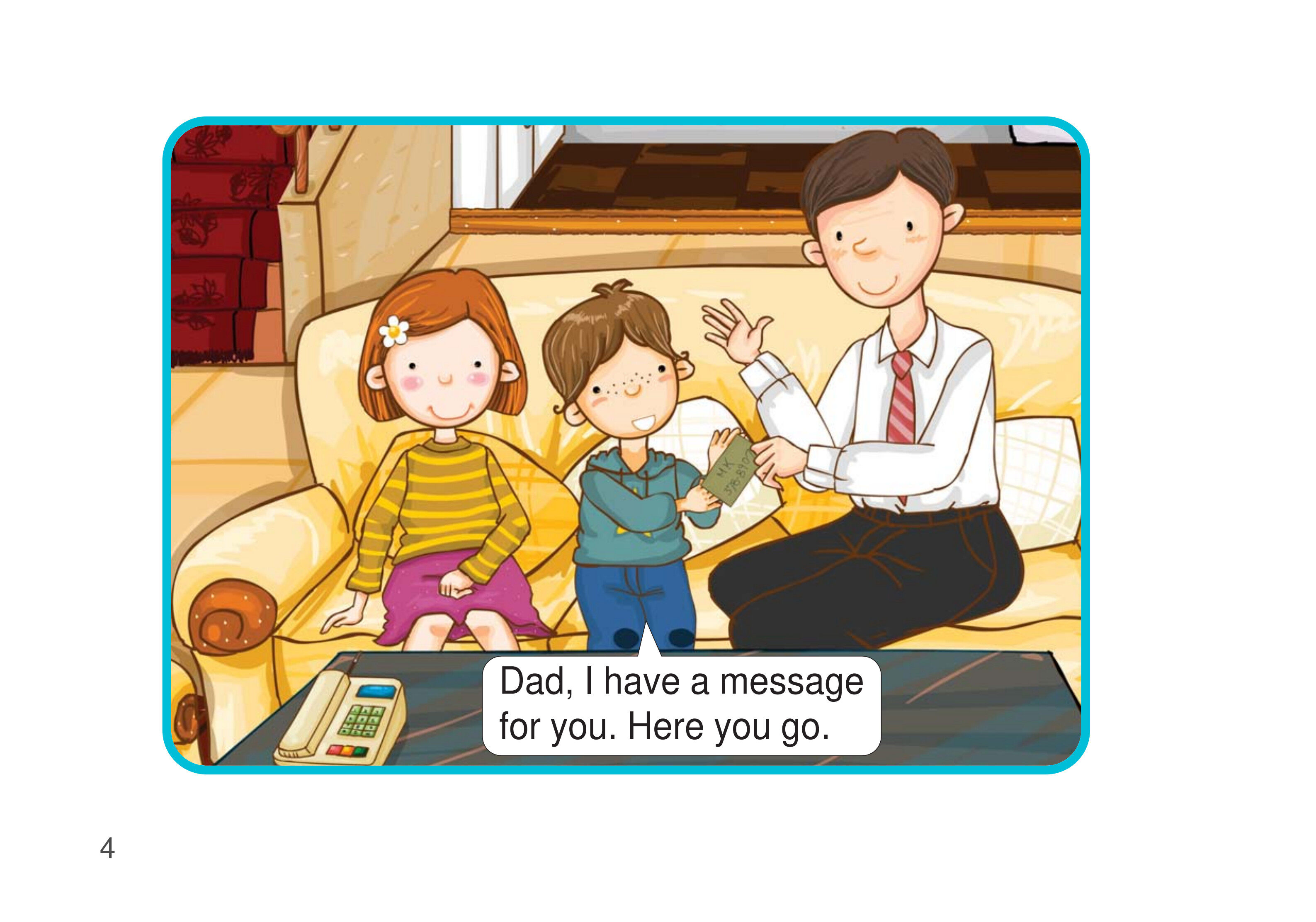 I Have a Message for You绘本故事第5页