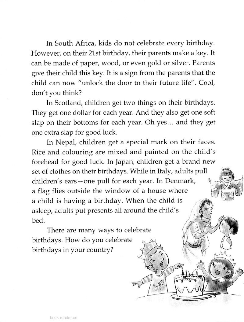 Birthdays Around the World绘本故事第3页