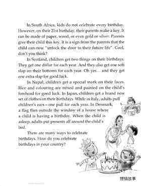 Birthdays Around the World绘本故事第3页