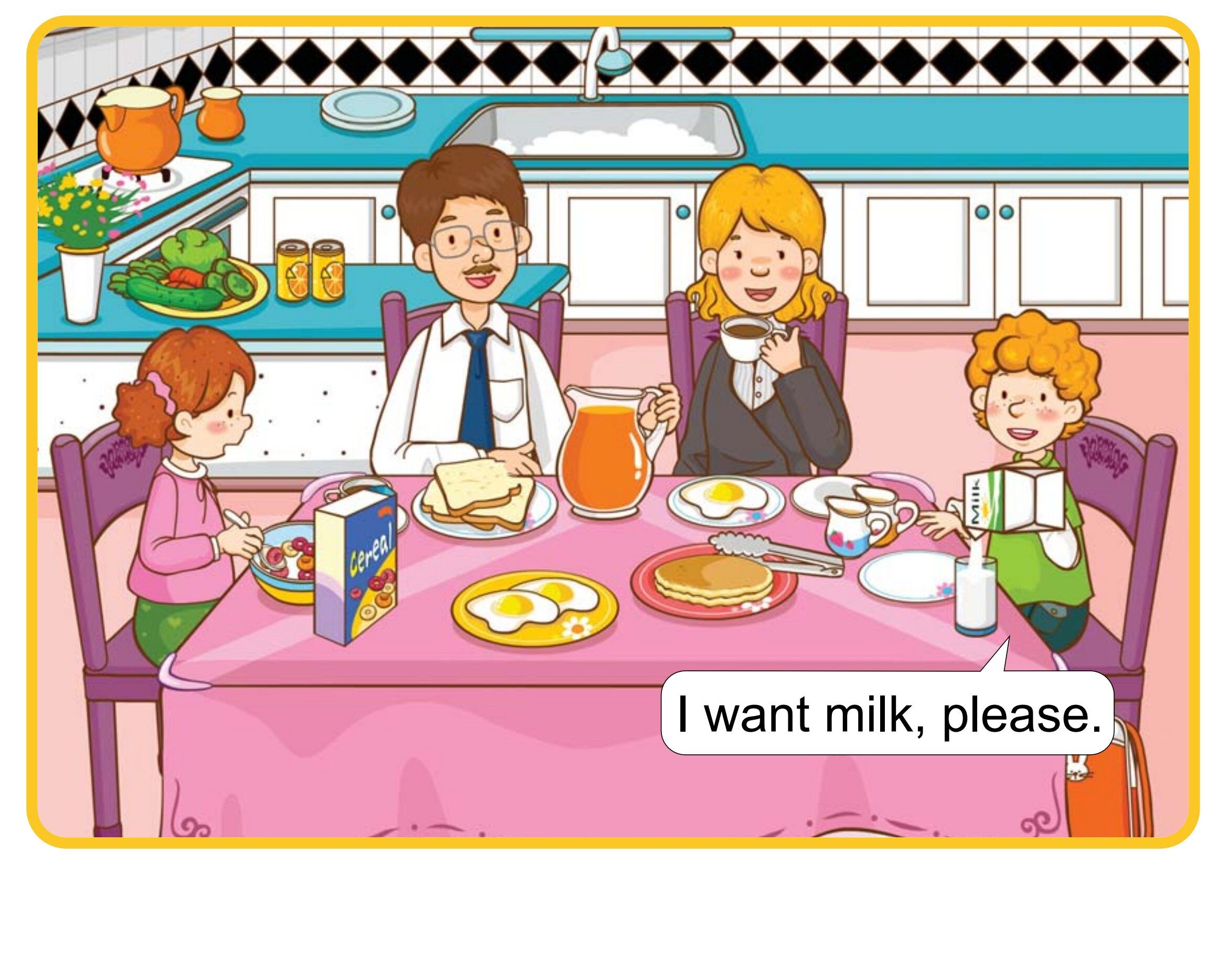 What Do You Want?绘本故事第4页