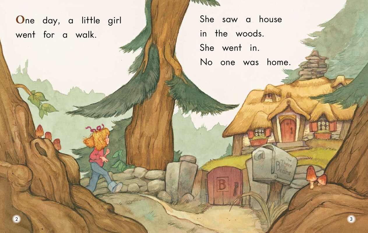The Three Bears绘本故事第3页