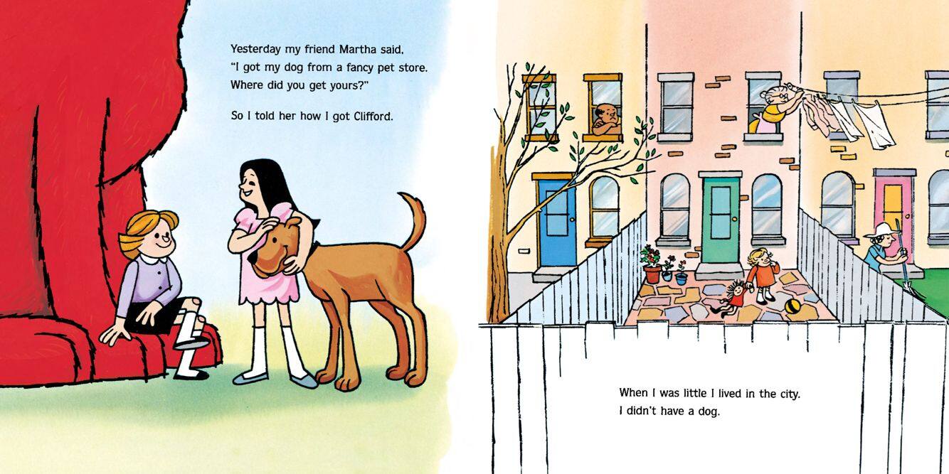 Clifford the Small Red Puppy绘本故事第4页