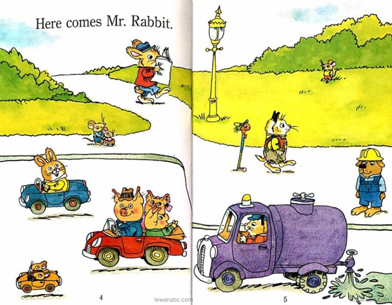 Watch Your Step,Mr Rabbit绘本故事第3页