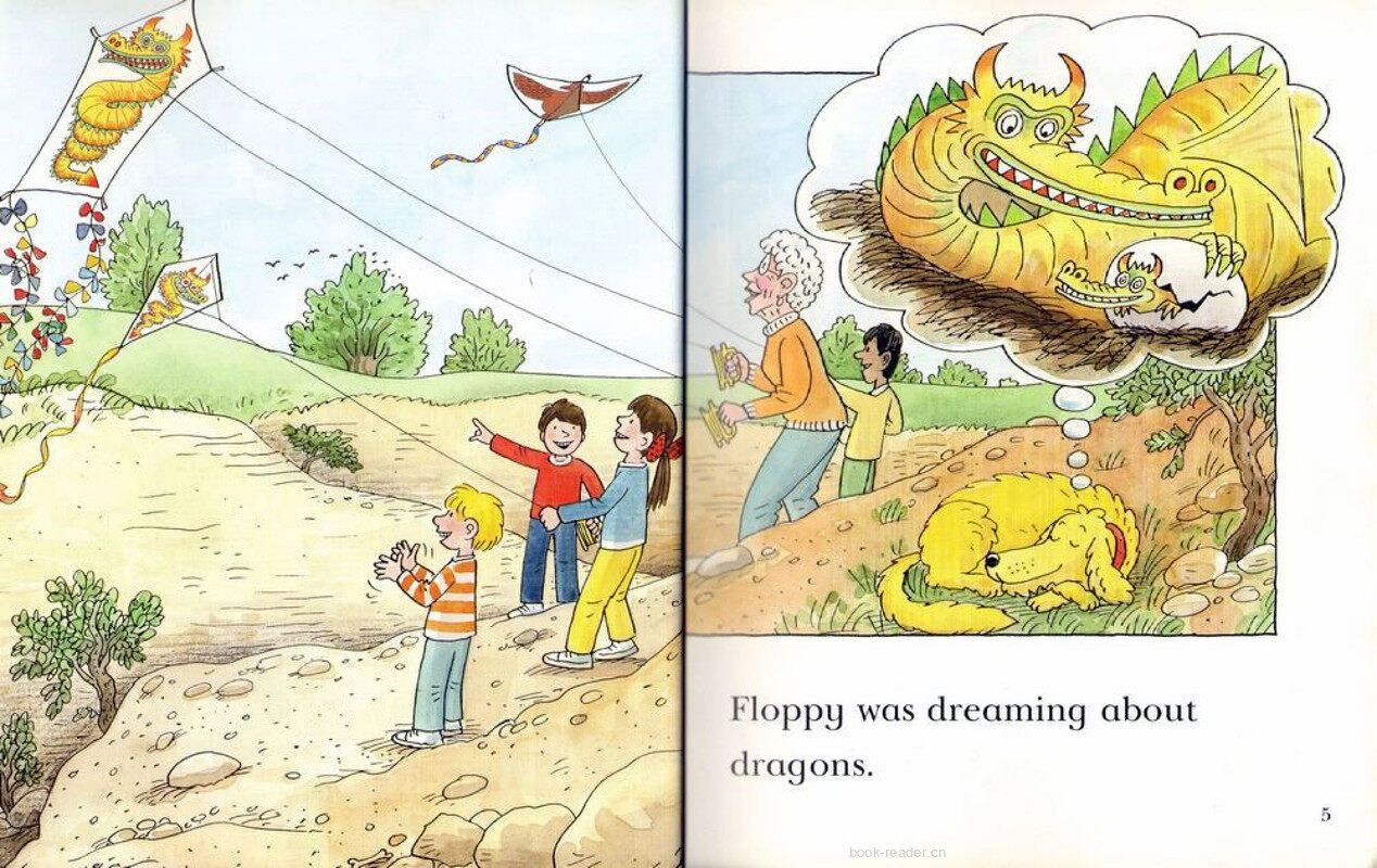 3C Dragon Danger绘本故事第3页