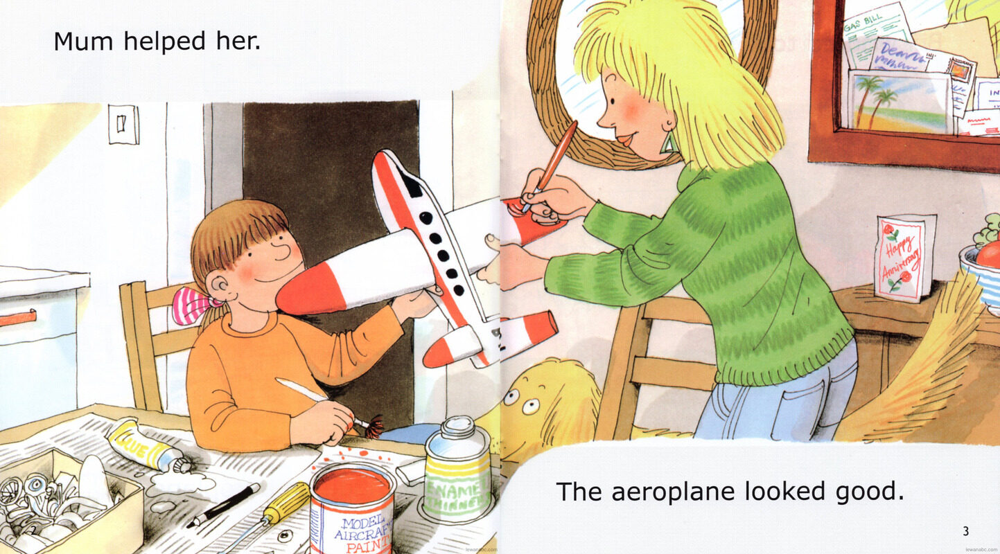 Biff's Aeroplane绘本故事第4页