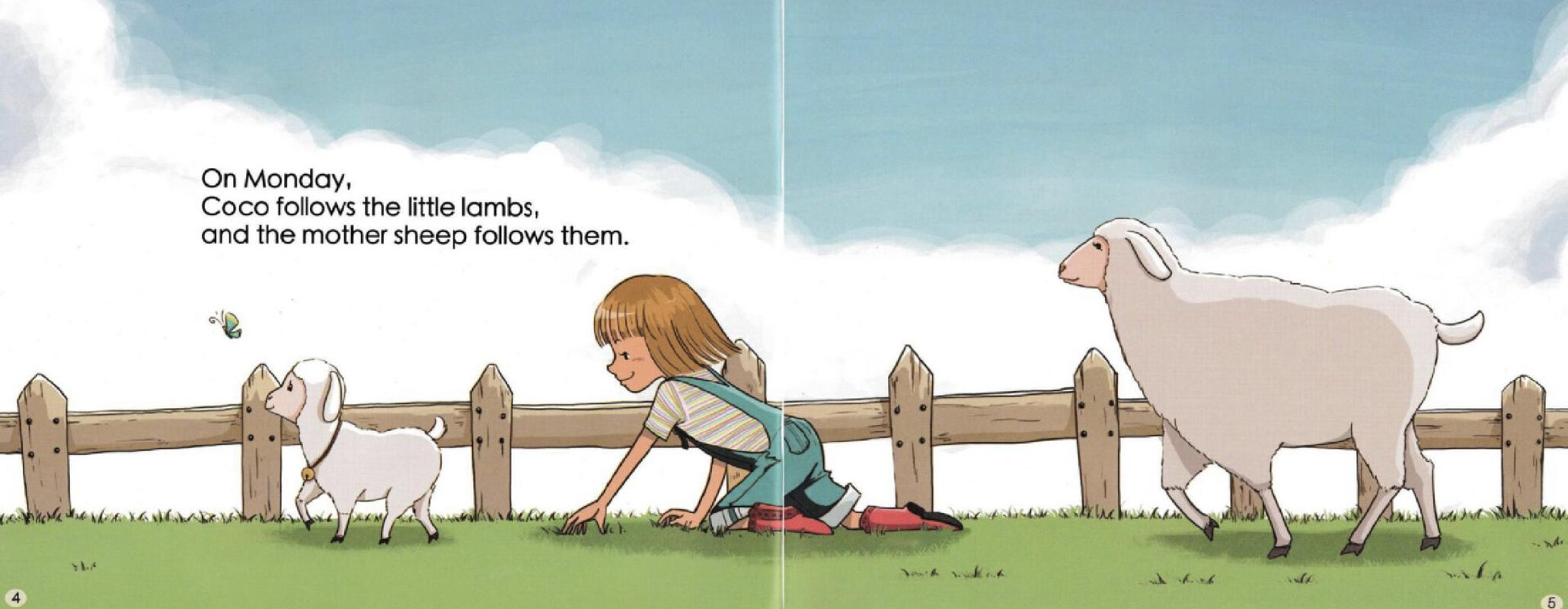 Coco‘s Week on the Farm绘本故事第4页