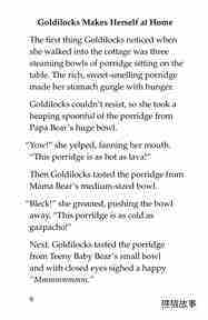 Goldilocks and the Other Three Bears绘本故事第5页