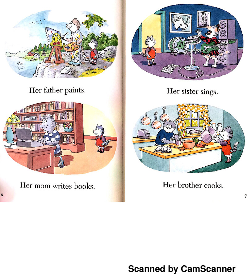 Cat on the Mat绘本故事第4页