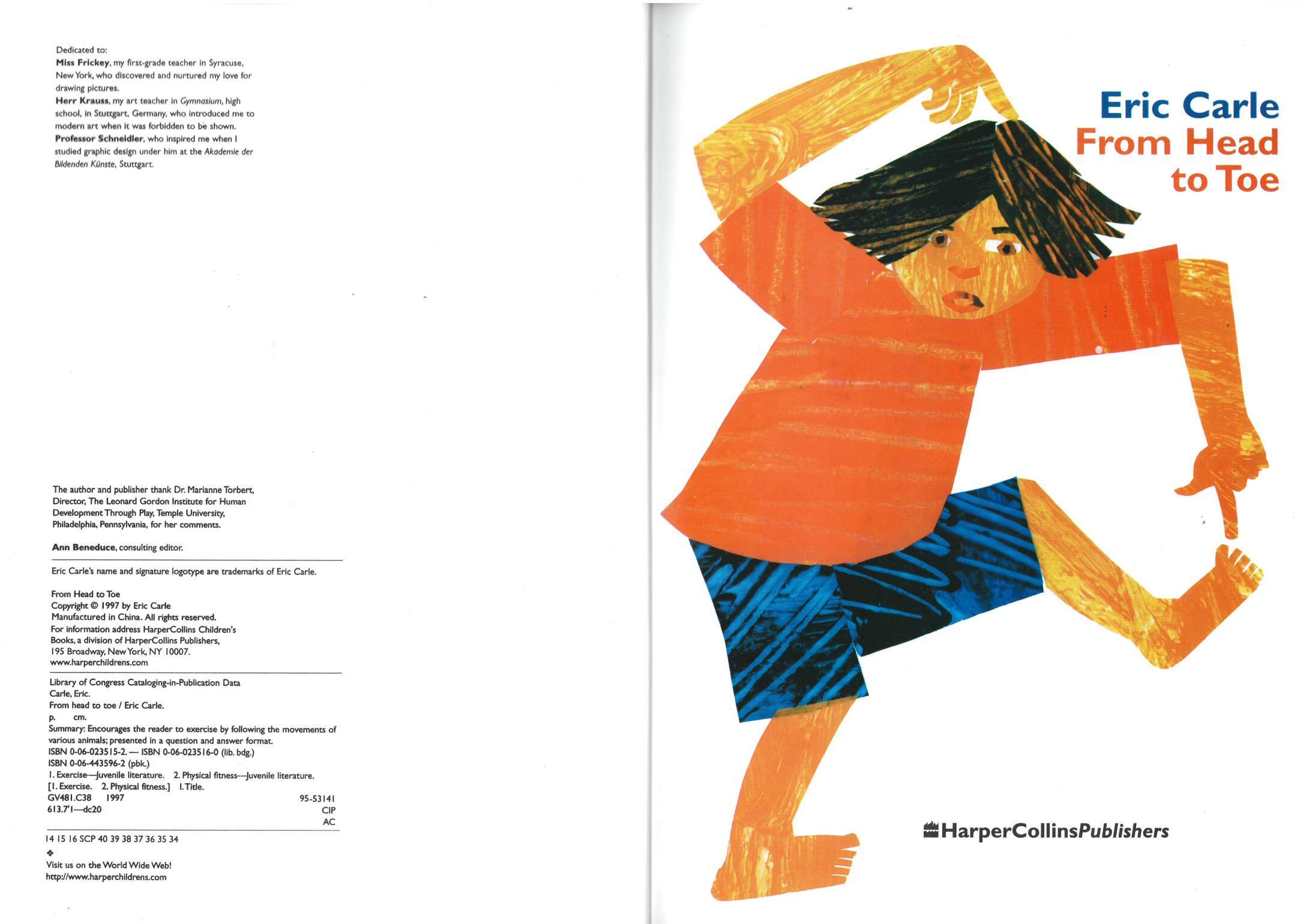 From head to toe绘本故事第3页