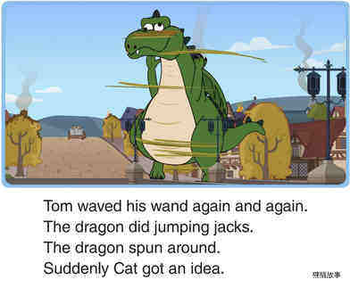 Tom and the Dragon绘本故事第5页