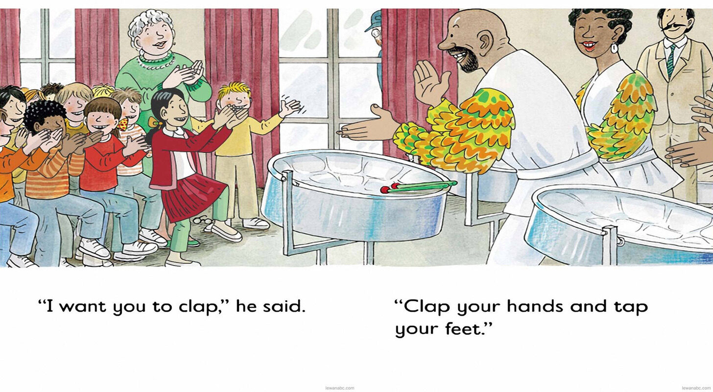 The Steel Band绘本故事第5页