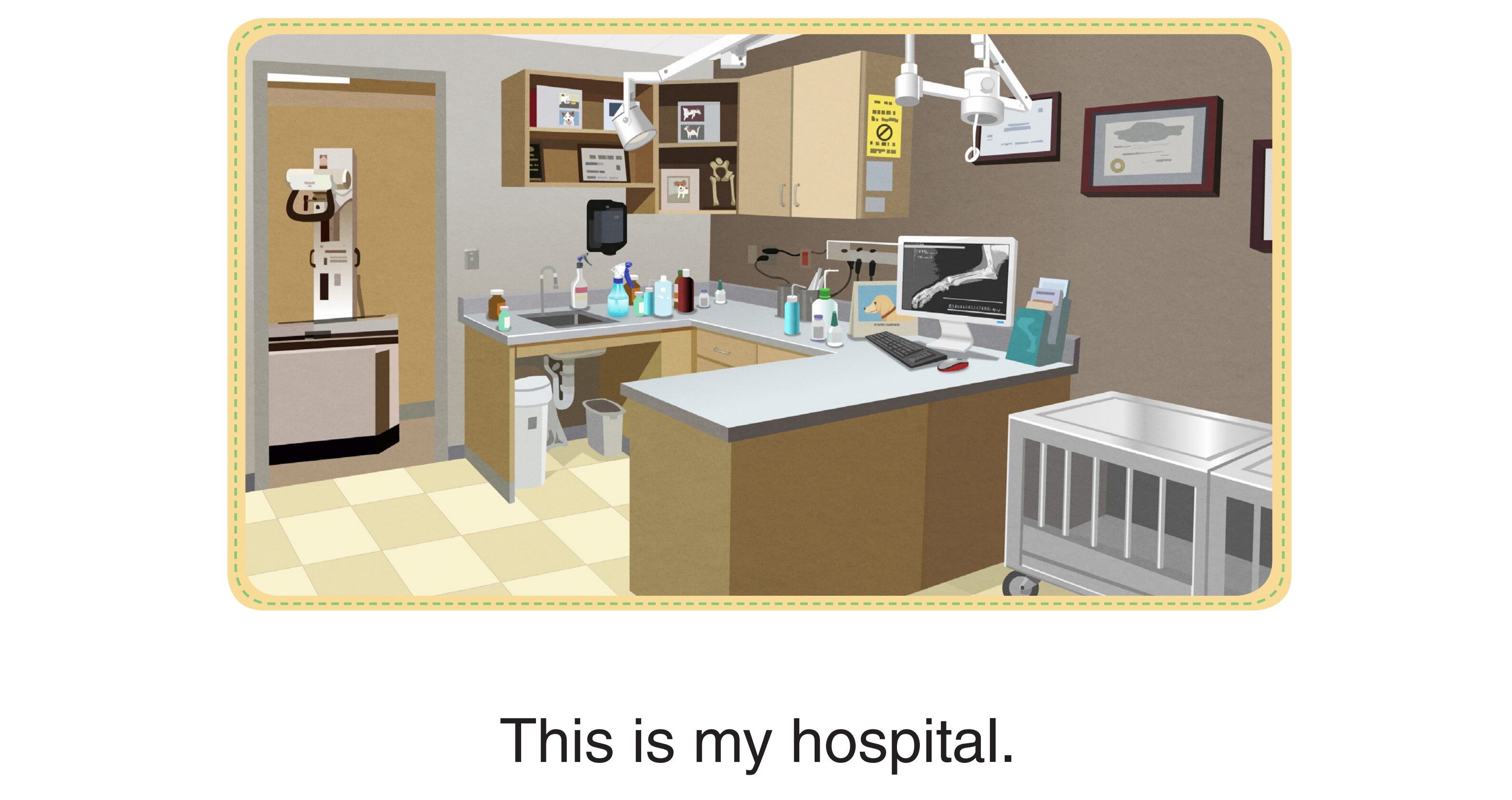 Who Am I -This Is My Hospital绘本故事第2页