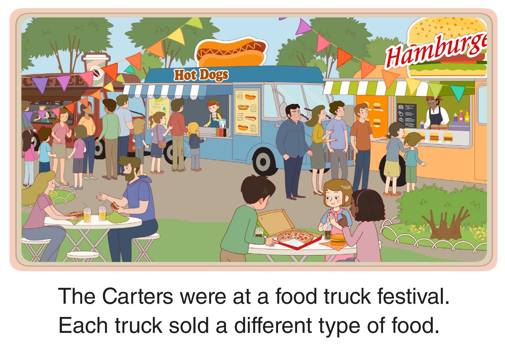 Food Truck Festival绘本故事第3页