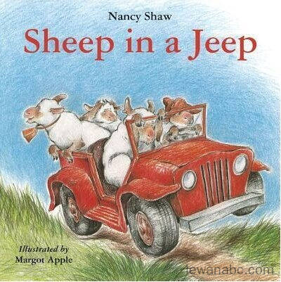 (14周)Sheep in a Jeep绘本故事第2页