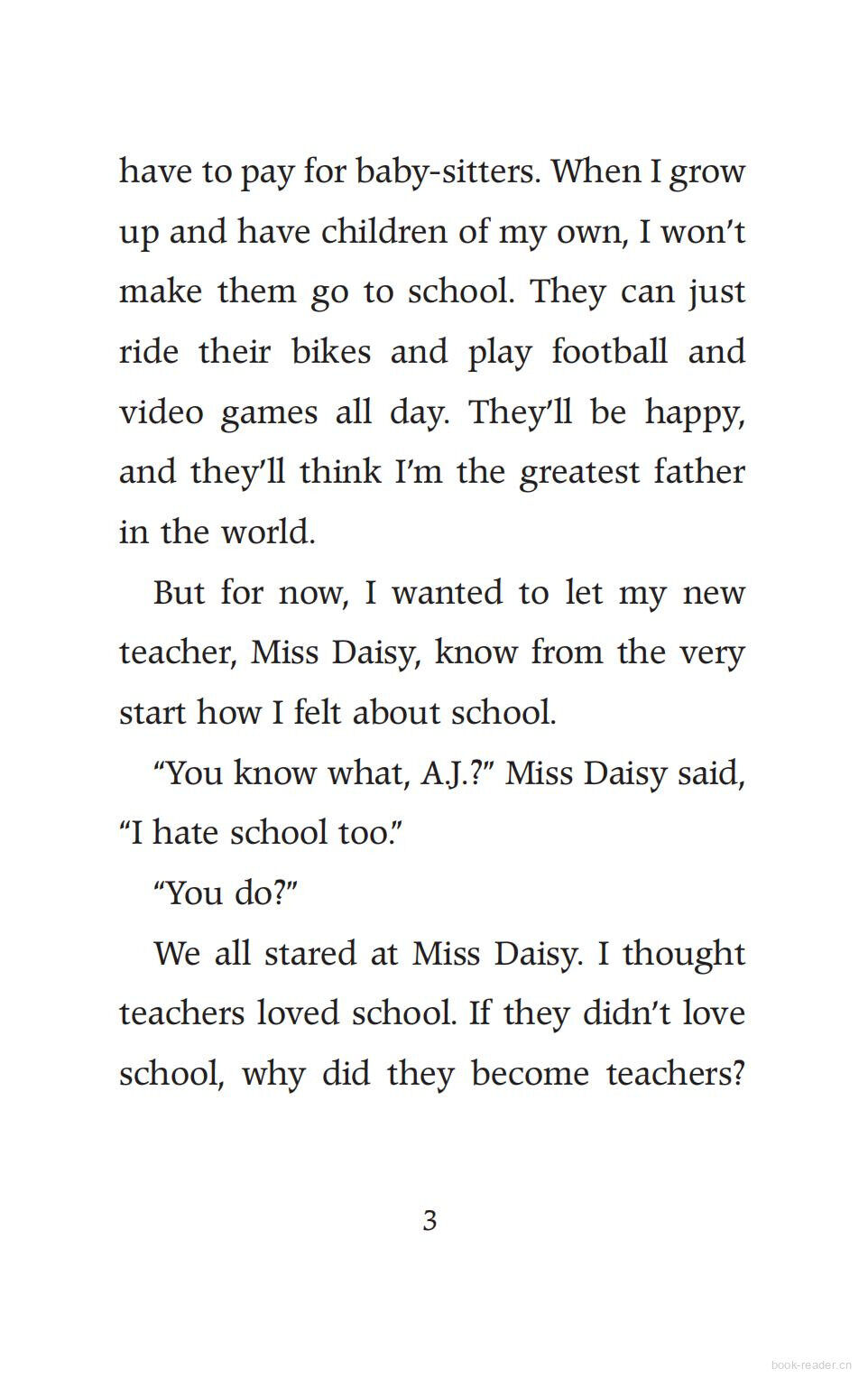 Chapter1 I Hate School!绘本故事第5页