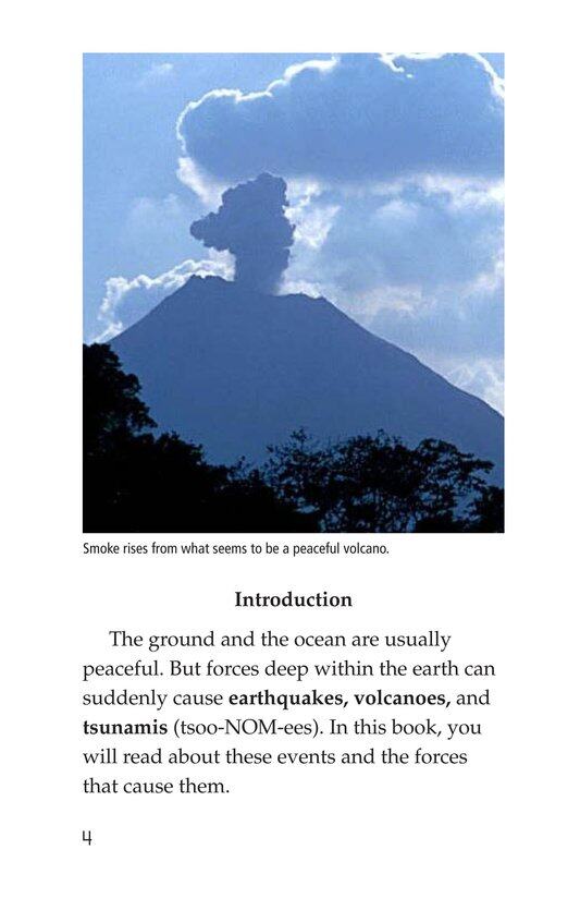 Earthquakes,Volcanoes,and Tsunamis绘本故事第3页