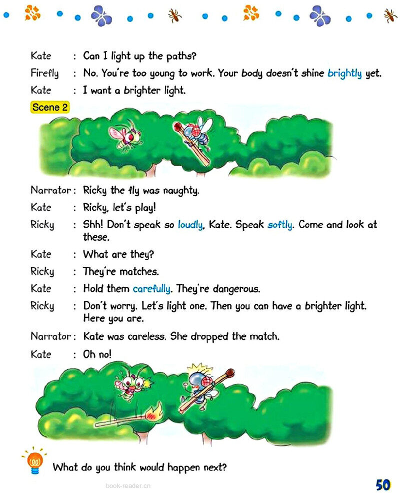 7 Ricky learns a lesson绘本故事第4页