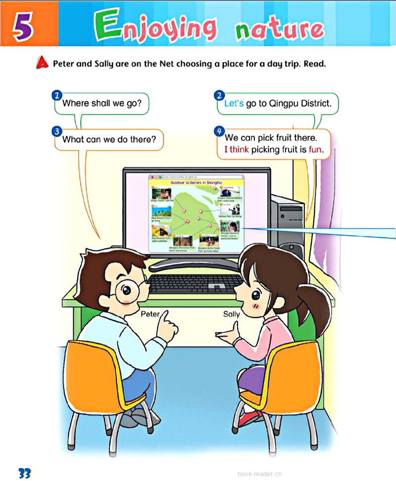 5 Enjoying nature绘本故事第3页