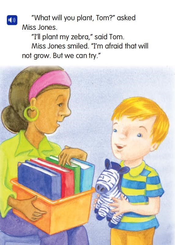 A Funny Garden绘本故事第4页