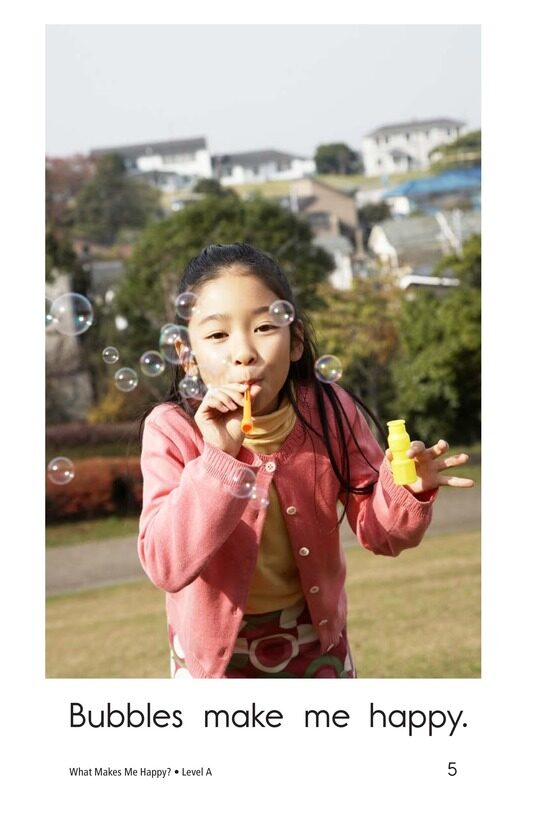 What Makes Me Happy绘本故事第5页