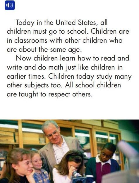 School Then and Now绘本故事第5页