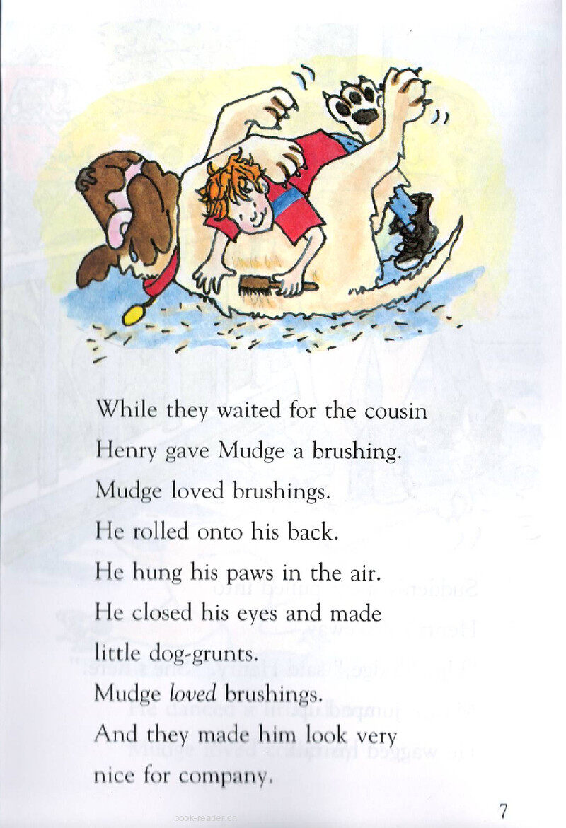 Henry and Mudge and the Careful Cousin绘本故事第5页