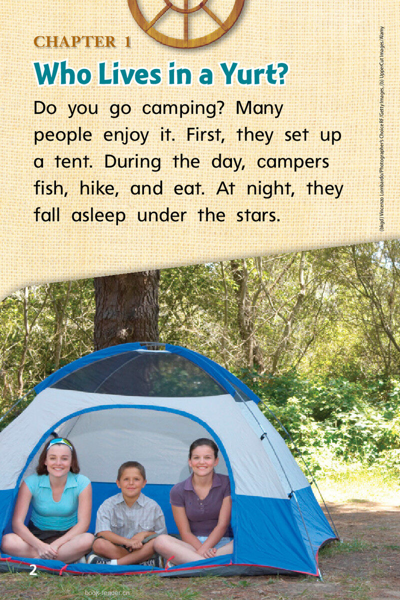 G1 On U5W5 What Is a Yurt绘本故事第4页