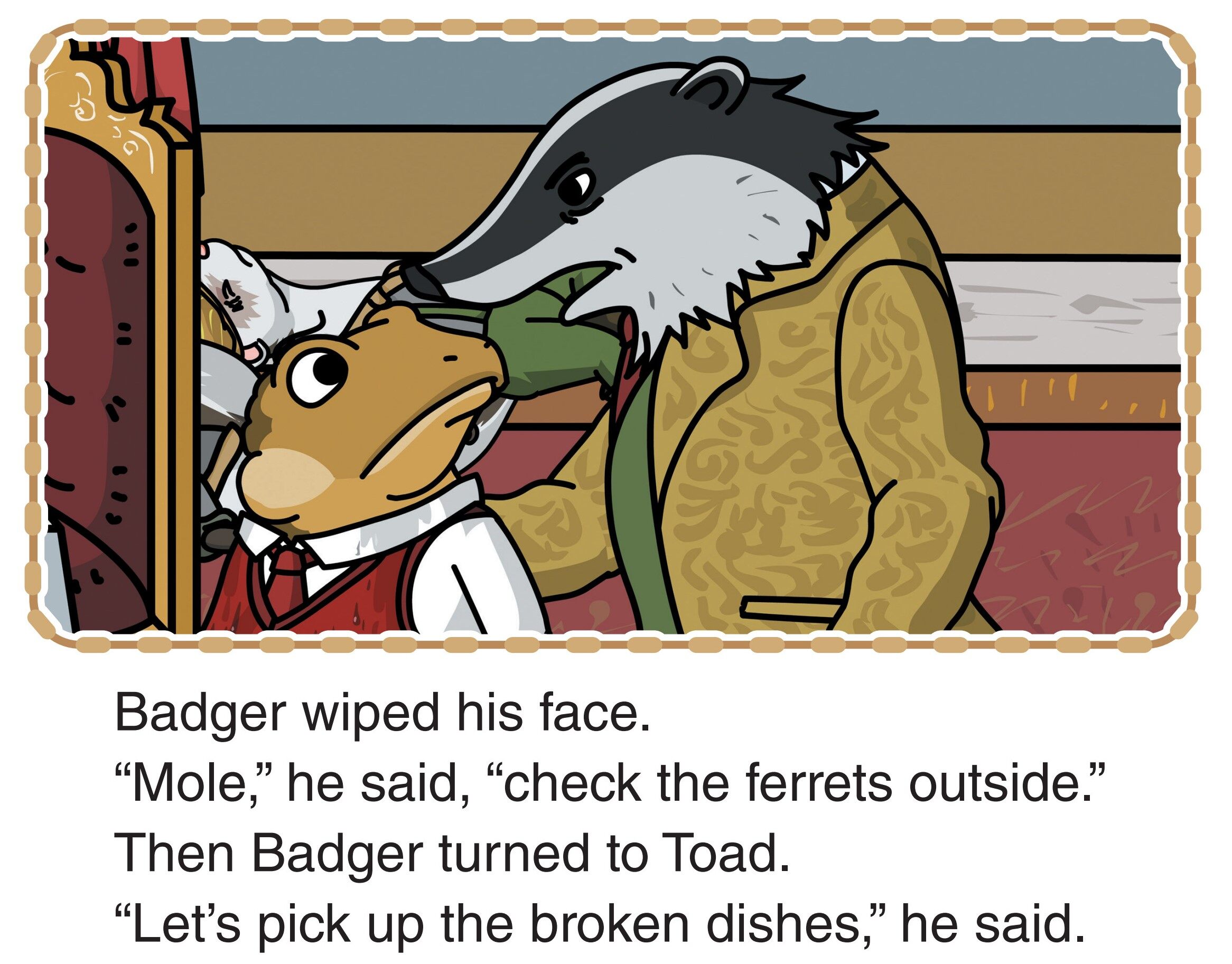 After the Fight绘本故事第4页