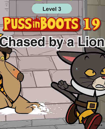 Chased by a Lion