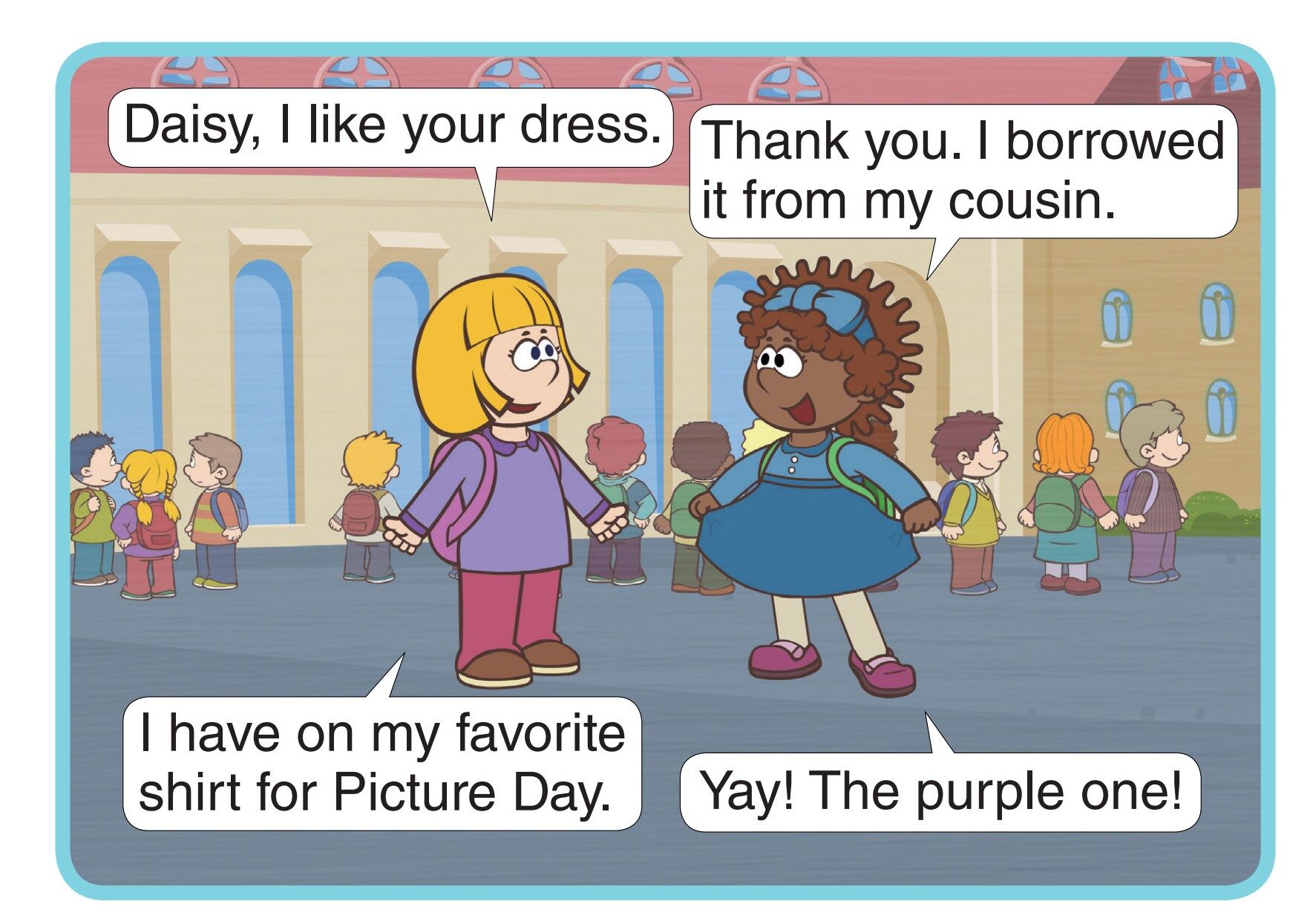 Muffins and Berry Juice绘本故事第2页