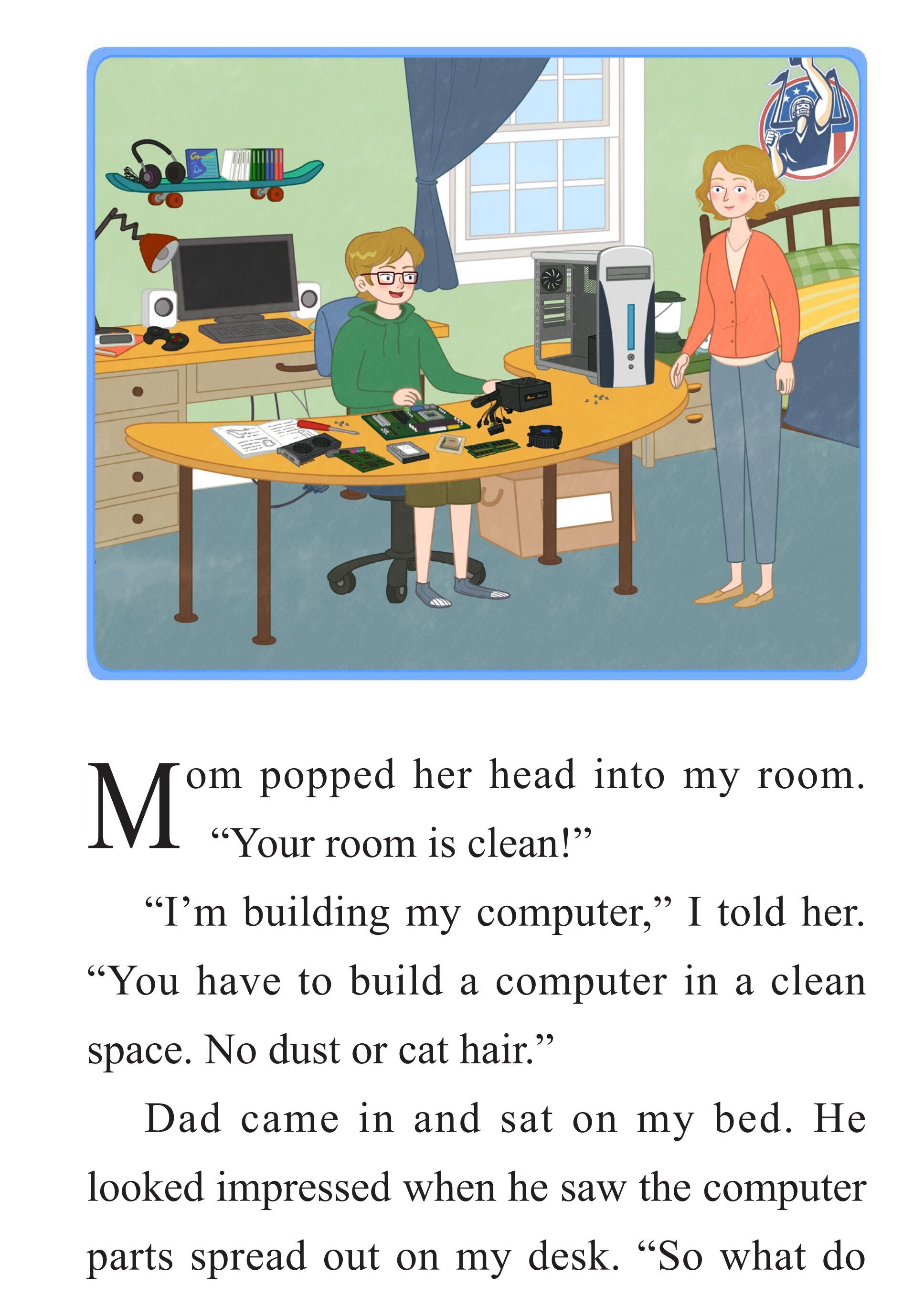 Building My Computer绘本故事第2页