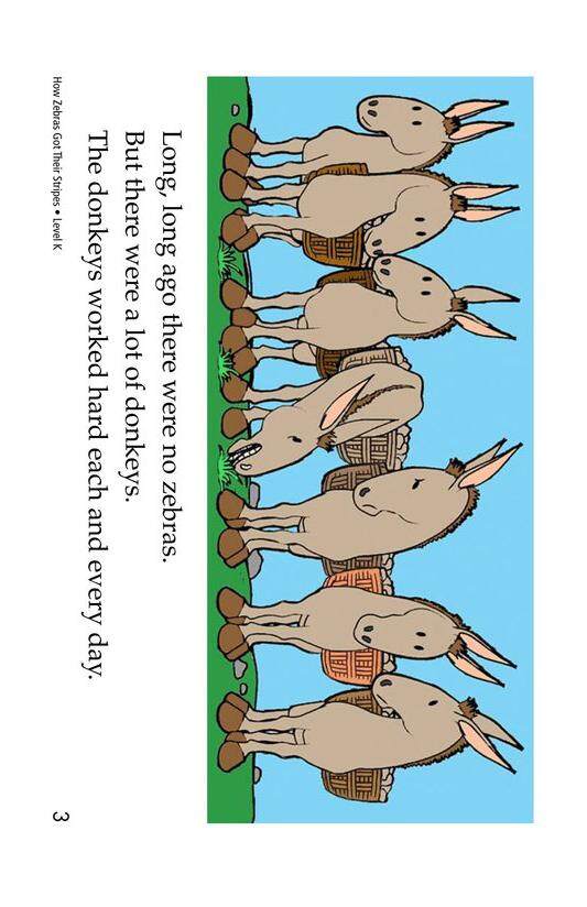 How Zebras Got Their Stripes绘本故事第3页