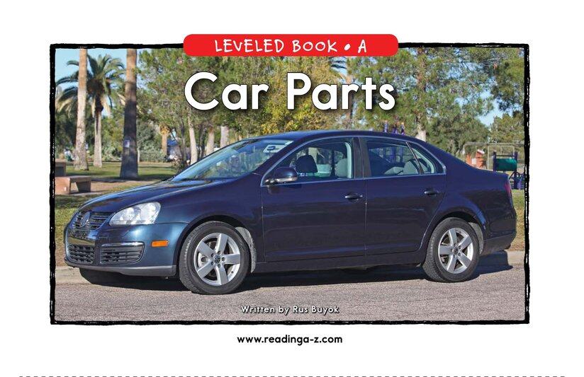 Car Parts绘本故事第2页