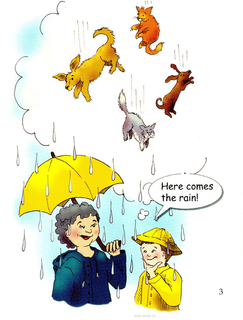 Raining Cats and Dogs.绘本故事第4页