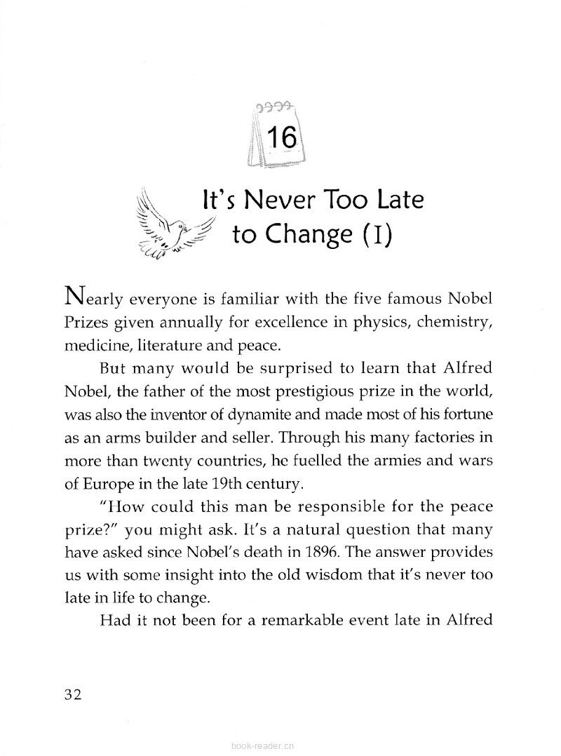 It’s Never Too Late to Change(Ⅰ)绘本故事第2页