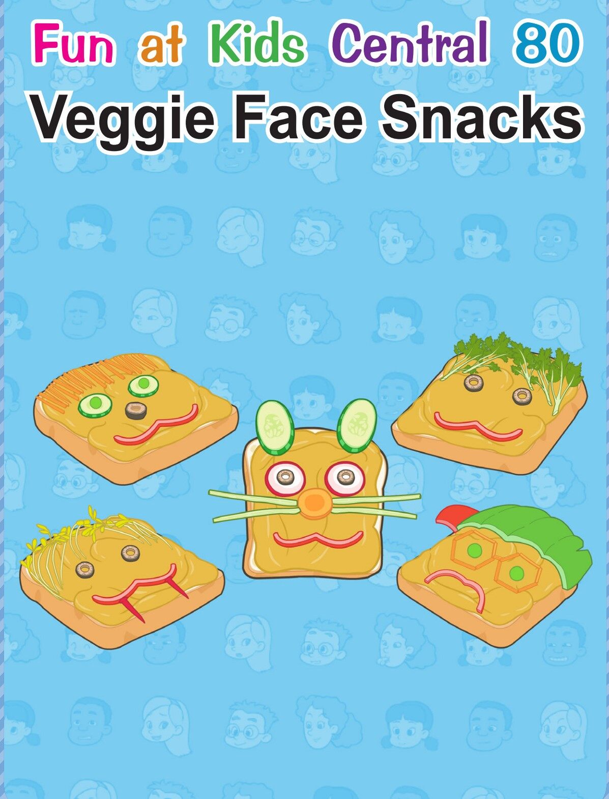 Veggie Face Snacks绘本故事第2页