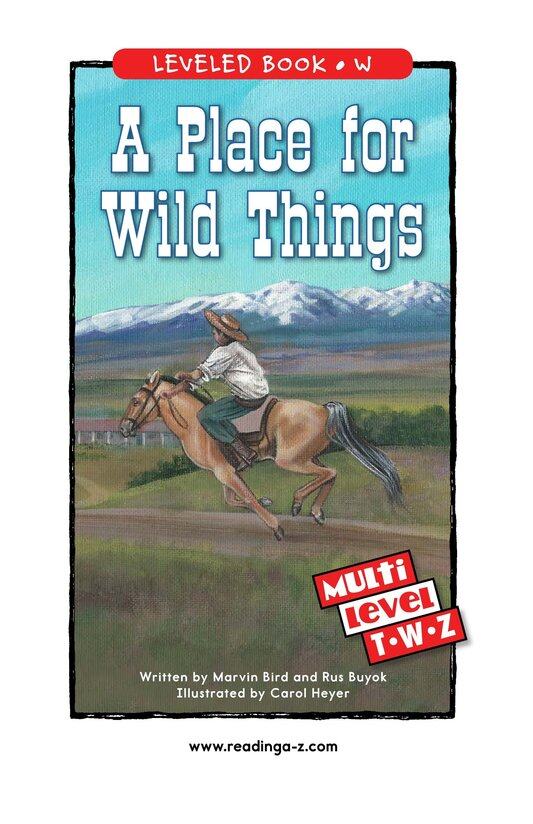 A Place for Wild Things绘本故事第2页