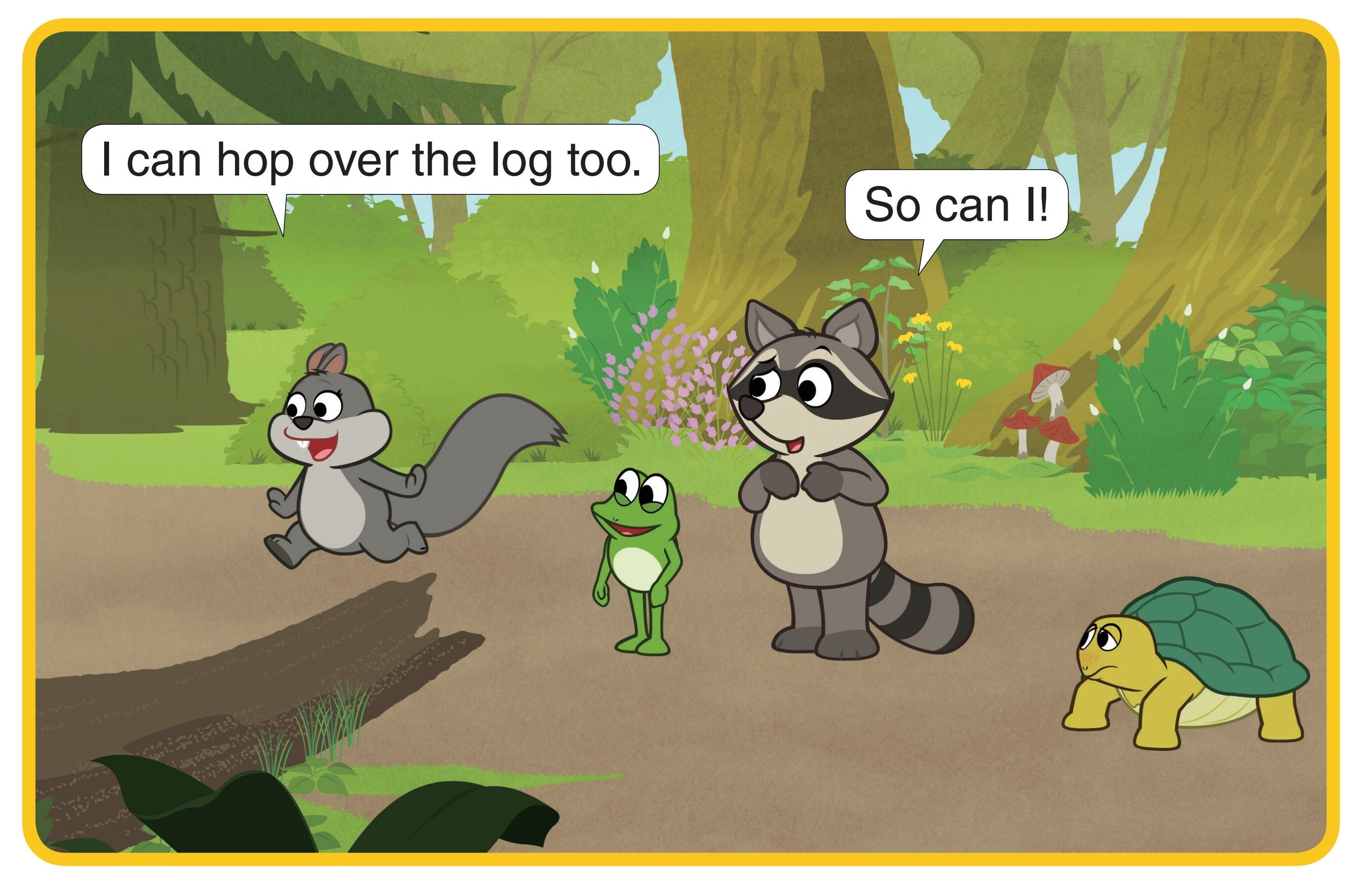 I Can Hop绘本故事第5页