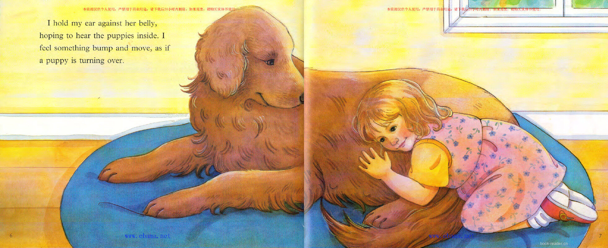 Our Puppies Are Growing绘本故事第4页