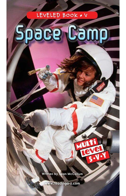Space Camp绘本故事第2页