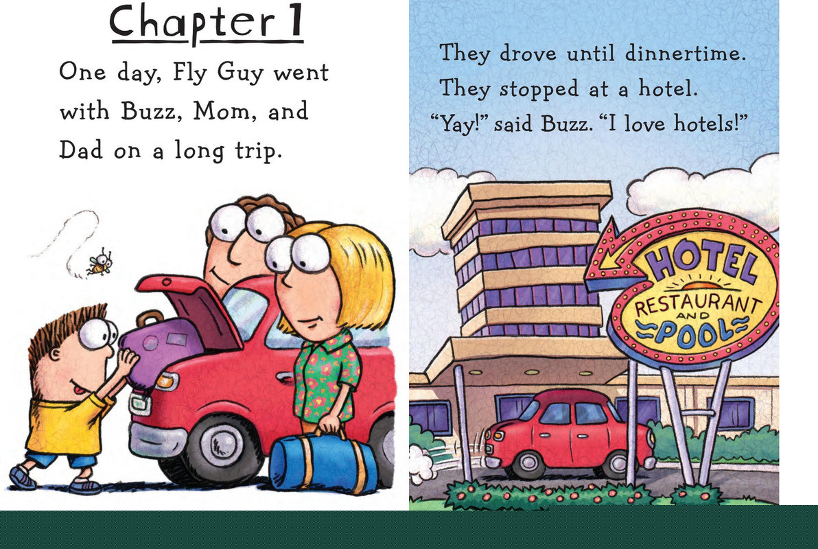 There's A Fly Guy in My Soup绘本故事第4页