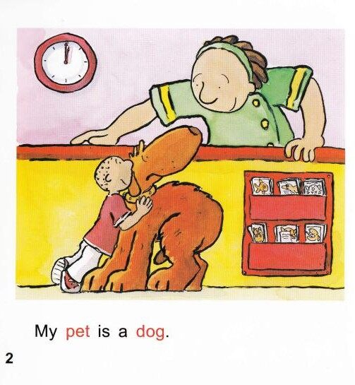 At the vet绘本故事第3页