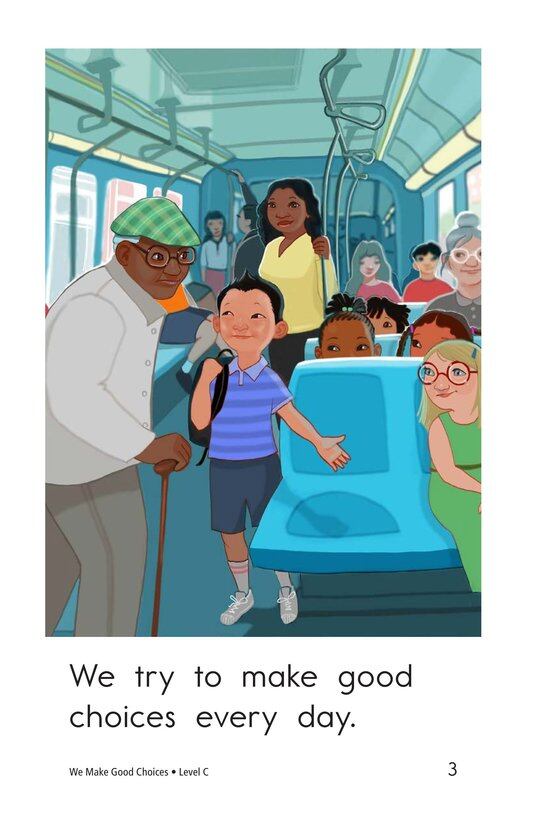 We Make Good Choices绘本故事第3页