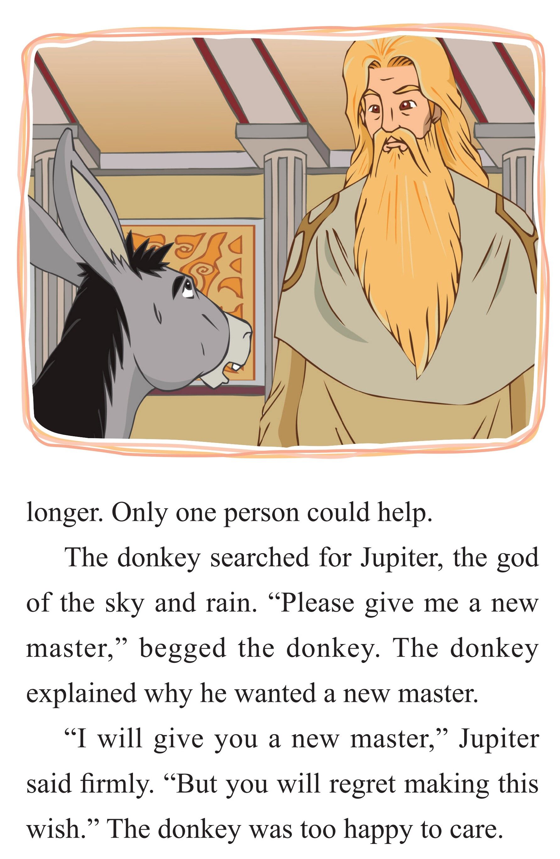 The Donkey and His Masters绘本故事第4页