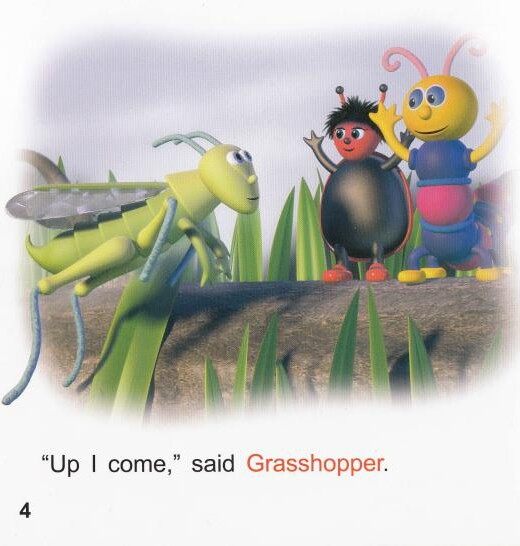 Curly and the log绘本故事第5页